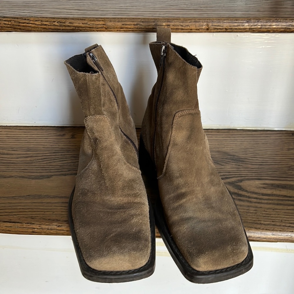 Aldo Suede ankle boots